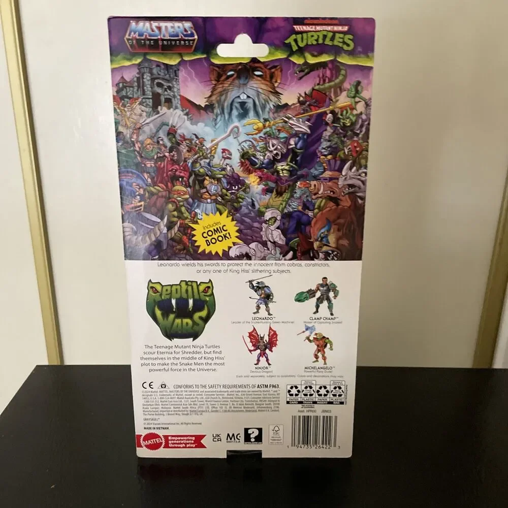 Masters of the Universe Origins Turtles of Grayskull Wave 6 Leonardo